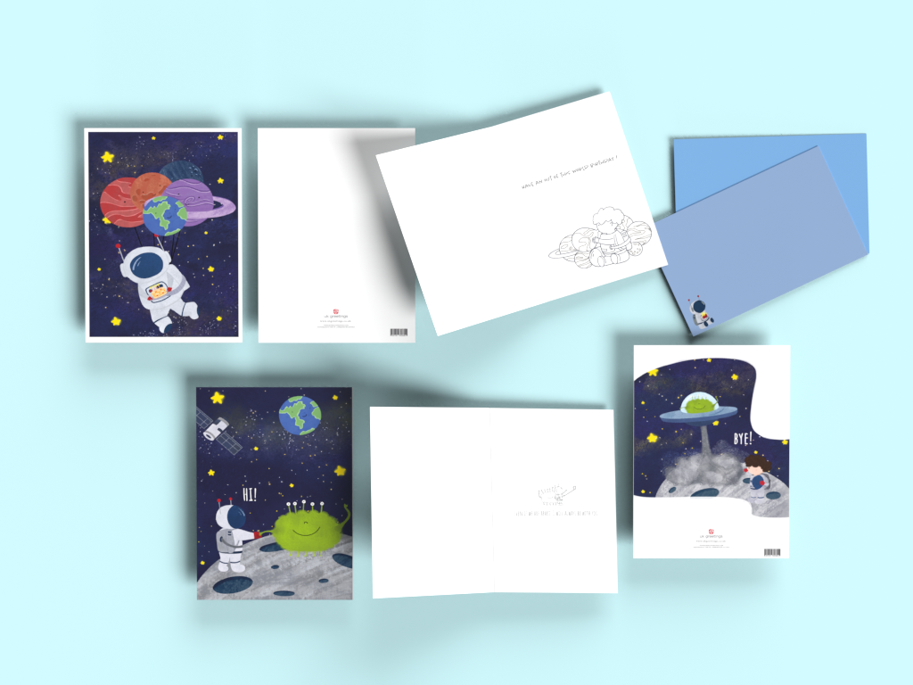 Astronaut Gift Card