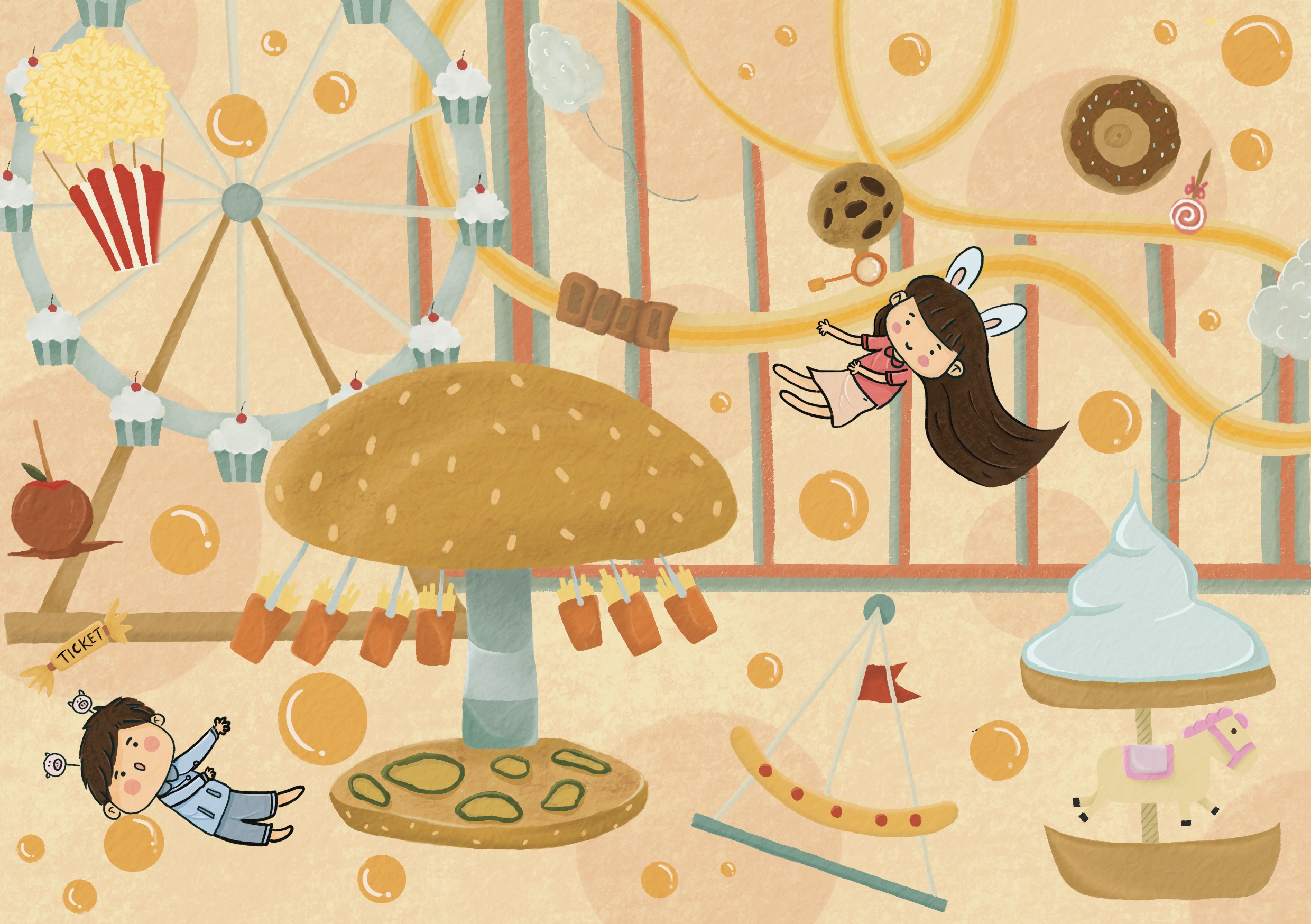 Happy Place Illustration
